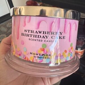Homeworx by Slatkin & Co. Pink Scented Candle